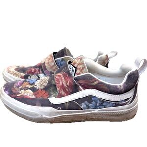 Floral Vans mens 7.5/womens 9